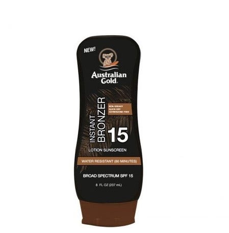 Australian Gold Instant Bronzer SPF15 Lozione Solare 237ml-3