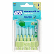 TePe Scovolino Extra Soft Verde Per Pulizia Interdentale Misura ISO 5 (filo 0,8 mm) 6 Pezzi-1