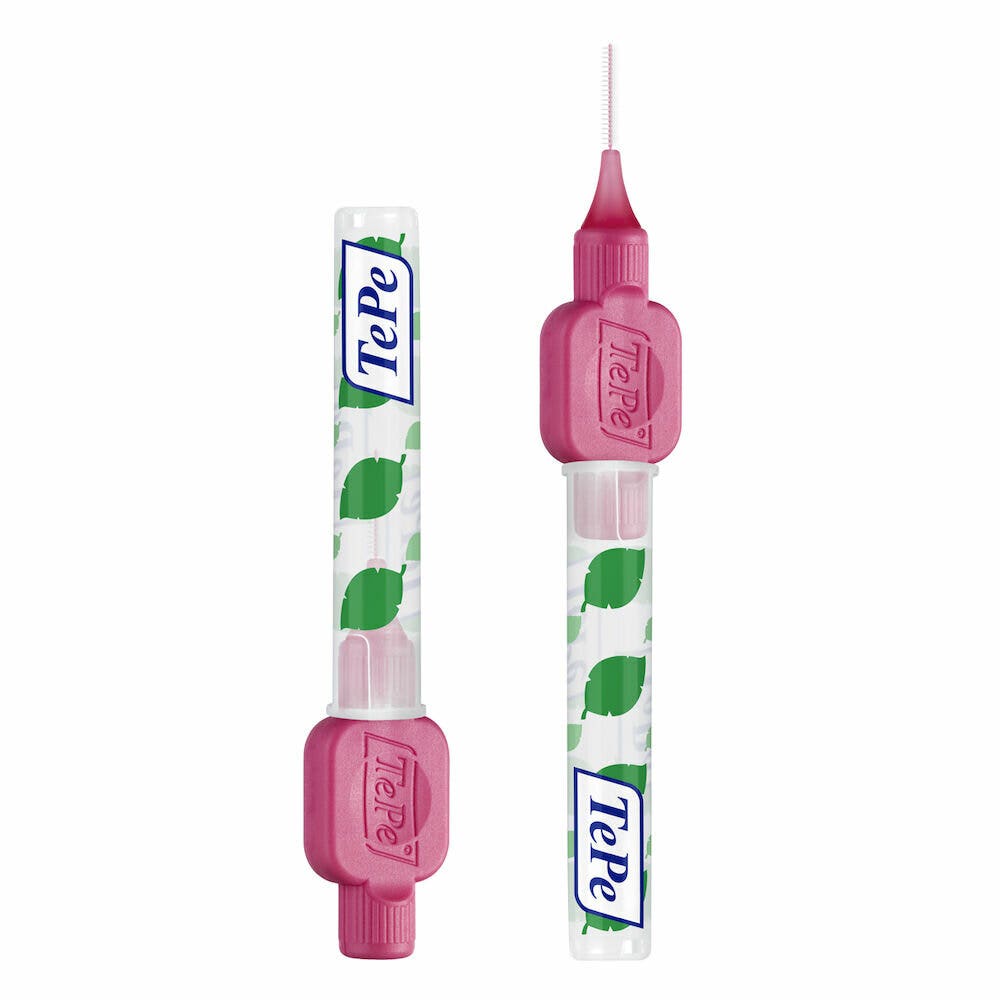 TePe Original Rosa Scovolino Per Pulizia Interdentale Misura ISO 0 (filo 0,4 mm) 6 Pezzi-3