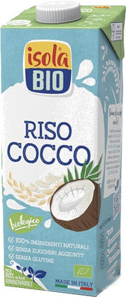 Isola Bio Bevanda Di Riso Cocco 1L-1