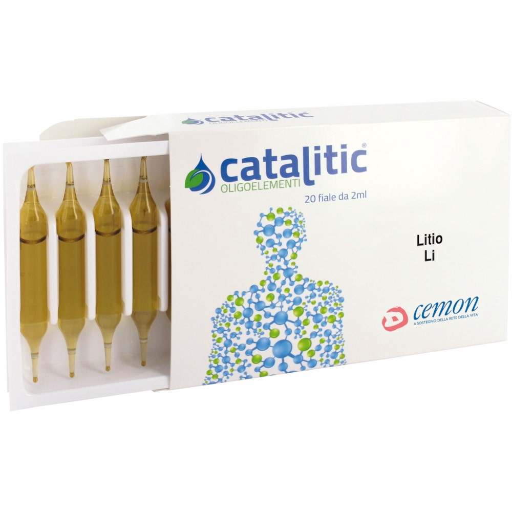 Cemon Catalitic Oligoelementi Litio LI 20 Fiale  - 2