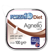 Forza10 Solo Diet Agnello Paté Per Gatti Adulti Vaschetta 100g-1