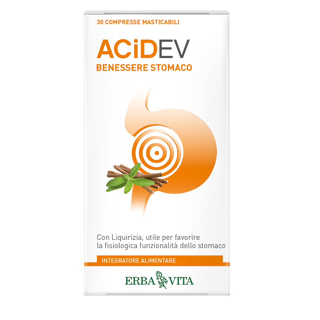 Erba Vita AcidEV 30 Compresse Masticabili-2
