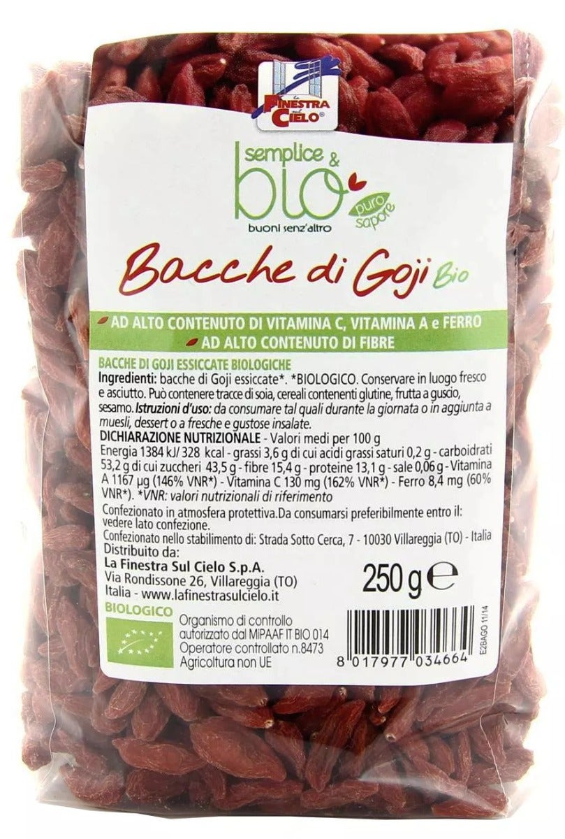 La Finestra Sul Cielo Semplice&Bio Bacche Di Goji 250g-3