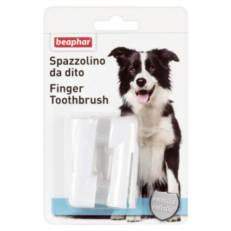 Spazzolino Da Dito Per Cani 2 Pezzi-1