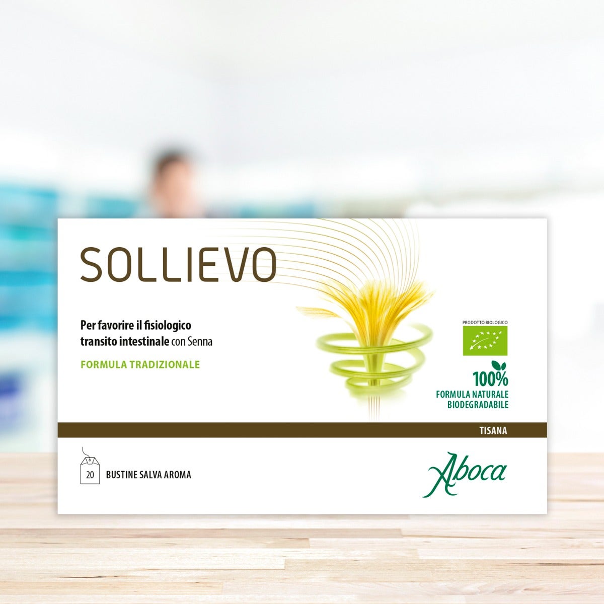 Aboca Sollievo Bio Tisana  Benessere Naturale 20 Filtri 44g-6