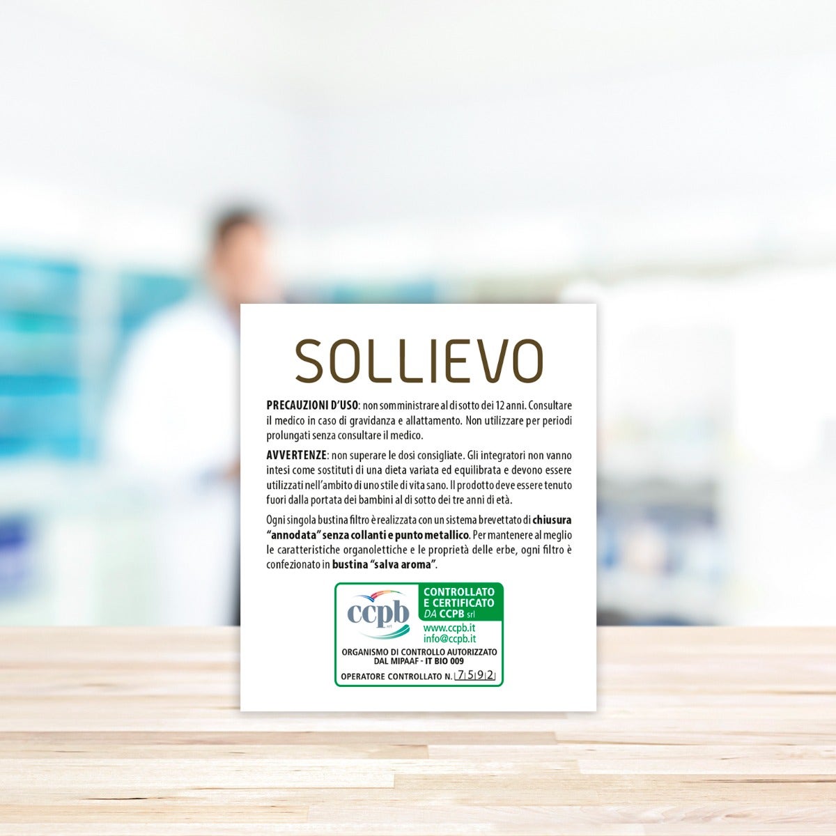 Aboca Sollievo Bio Tisana  Benessere Naturale 20 Filtri 44g-9
