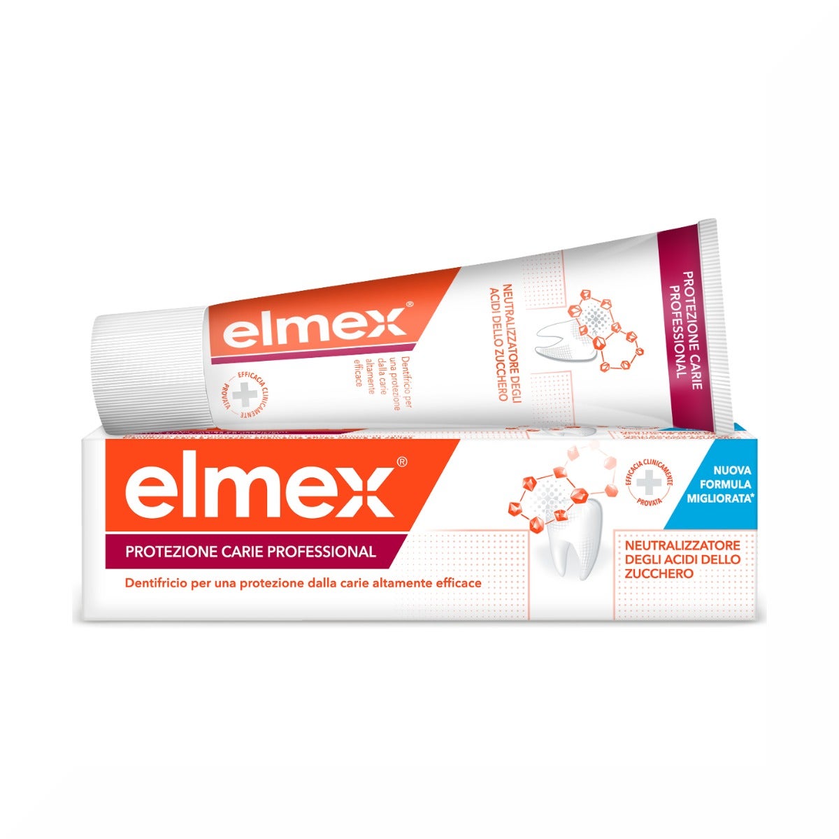Elmex Dentifricio Protezione Carie Professional 75ml-18