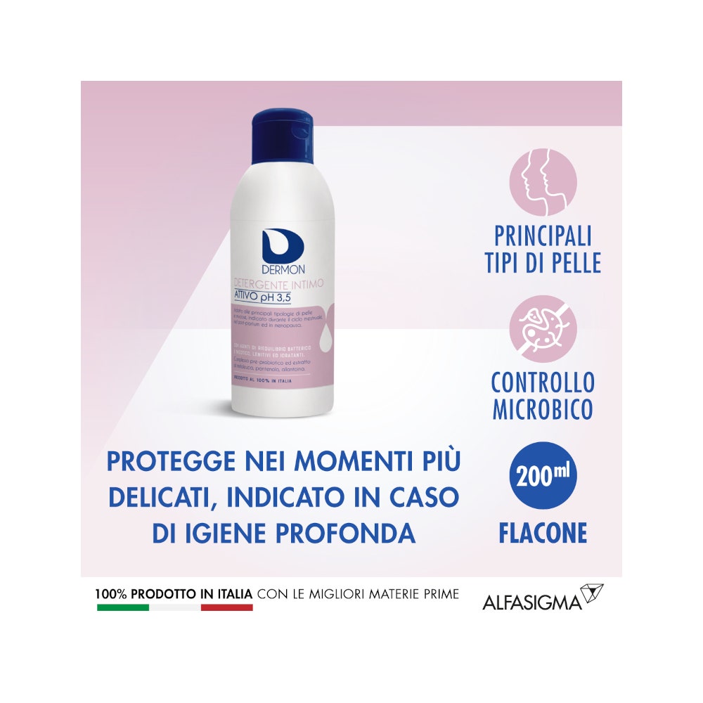 Dermon Detergente Intimo Attivo 250ml-5