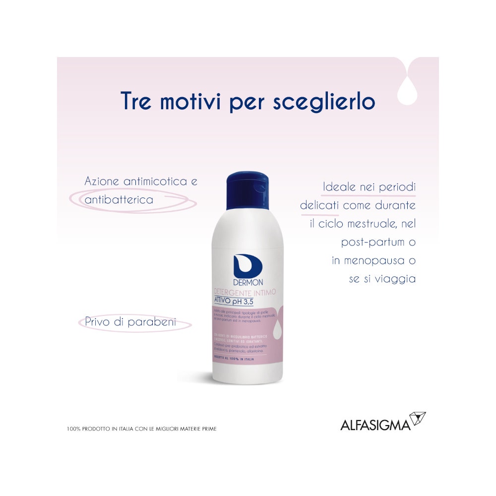 Dermon Detergente Intimo Attivo 250ml-6