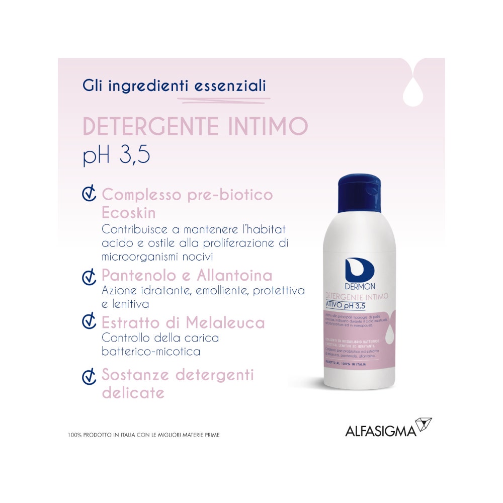 Dermon Detergente Intimo Attivo 250ml-8