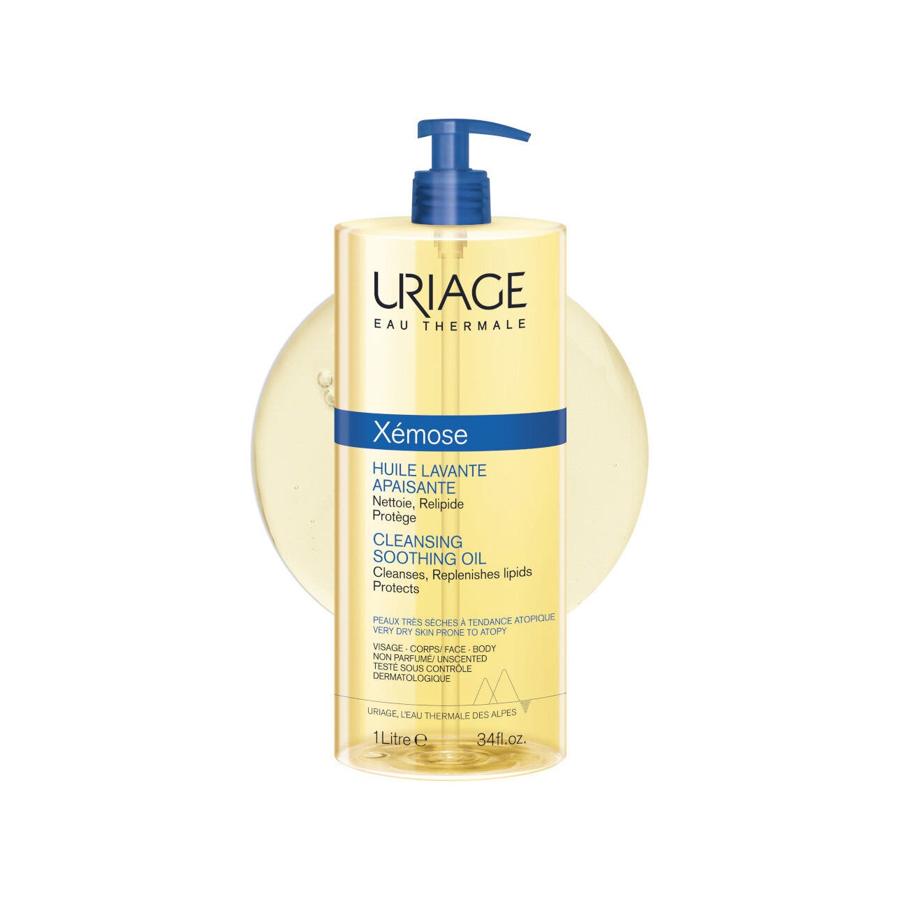 Uriage Xemose Olio Lavante 1 Litro-12