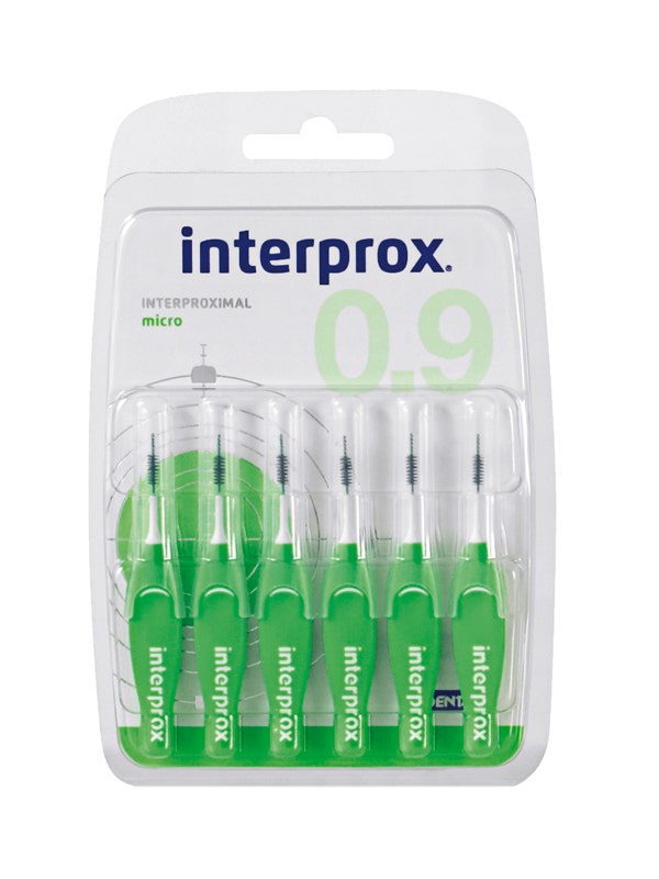 Interprox Micro Scovolino Spazi Interdentali 0,9mm Blister 6 Pezzi-4