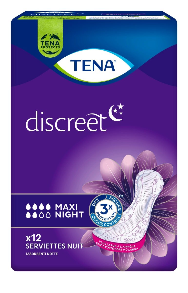 Tena Lady Maxi Night Assorbenti 12 Pezzi-7