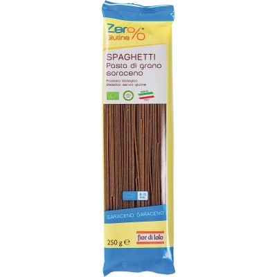 Zero% Glutine Spaghetti Di Saraceno Integrale Senza Glutine Bio 250g-2