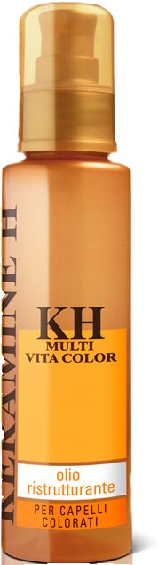 Keramine Multi Vita Color Olio Ristrutturante Per Capelli 100ml-1