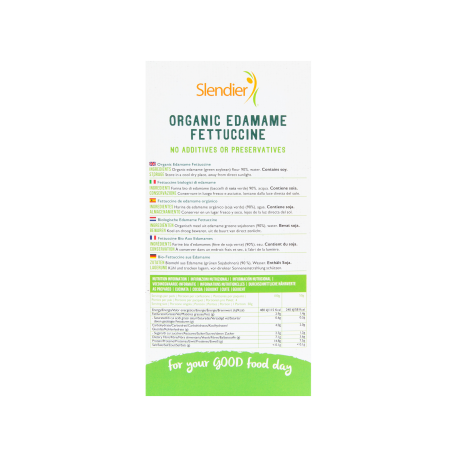 Slendier Fettuccine Di Edamame 200g-2
