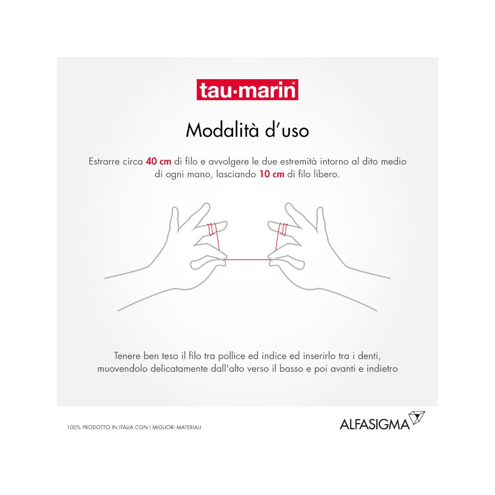 Taumarin Filo Interdentale Classico Cerato 50 Metri-16