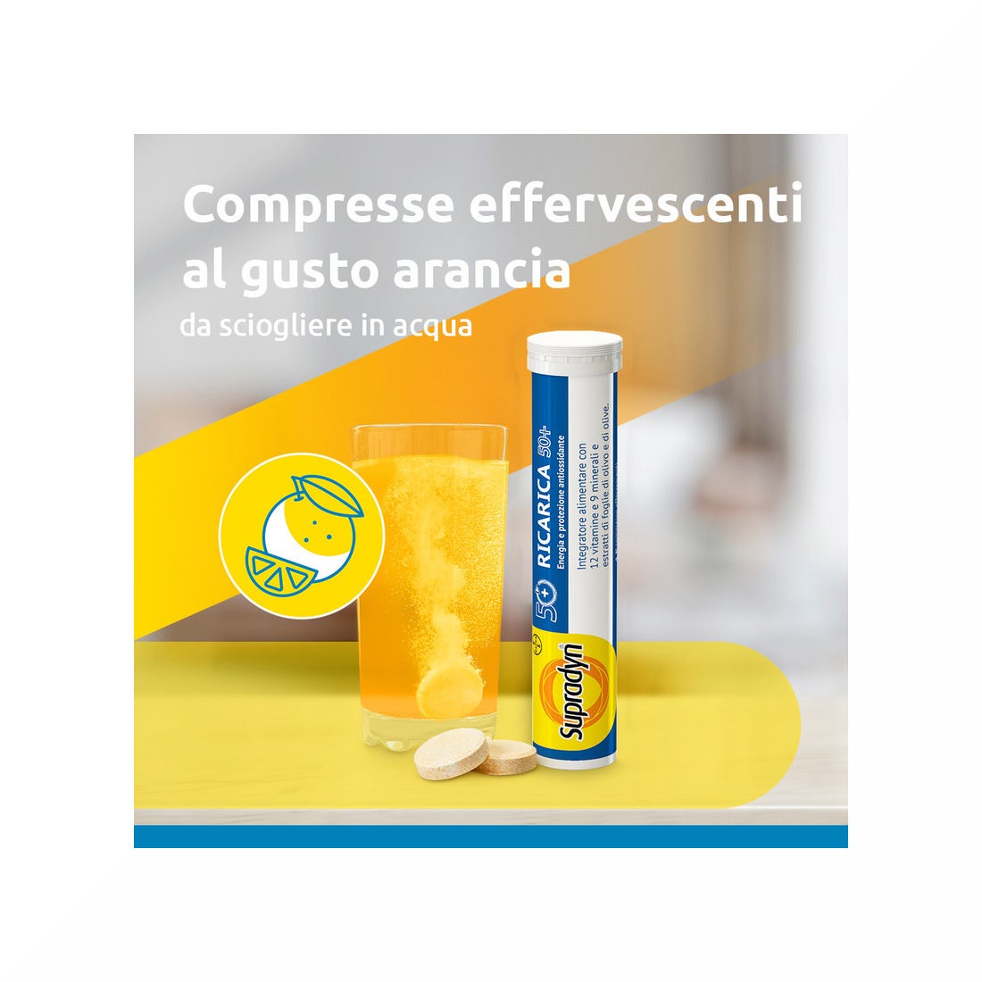Supradyn  Ricarica 50+ Effervescente 15 Compresse-11