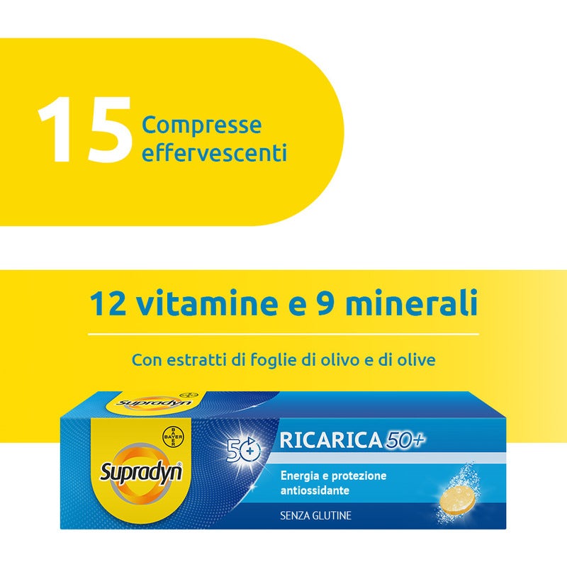 Supradyn  Ricarica 50+ Effervescente 15 Compresse-16