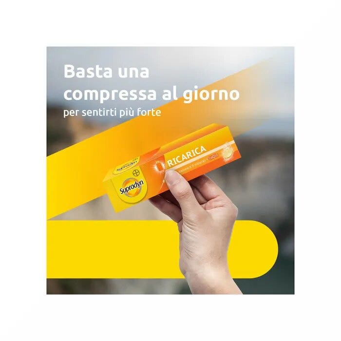 Supradyn Ricarica Integratore Vitamine e Sali Minerali 15 Compresse Effervescenti-32