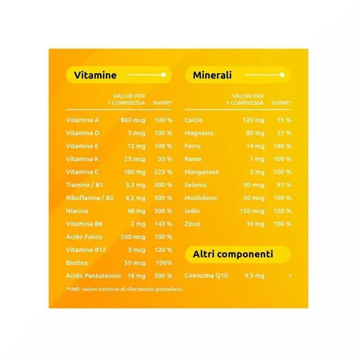 Supradyn Ricarica Integratore Vitamine e Sali Minerali 15 Compresse Effervescenti-38