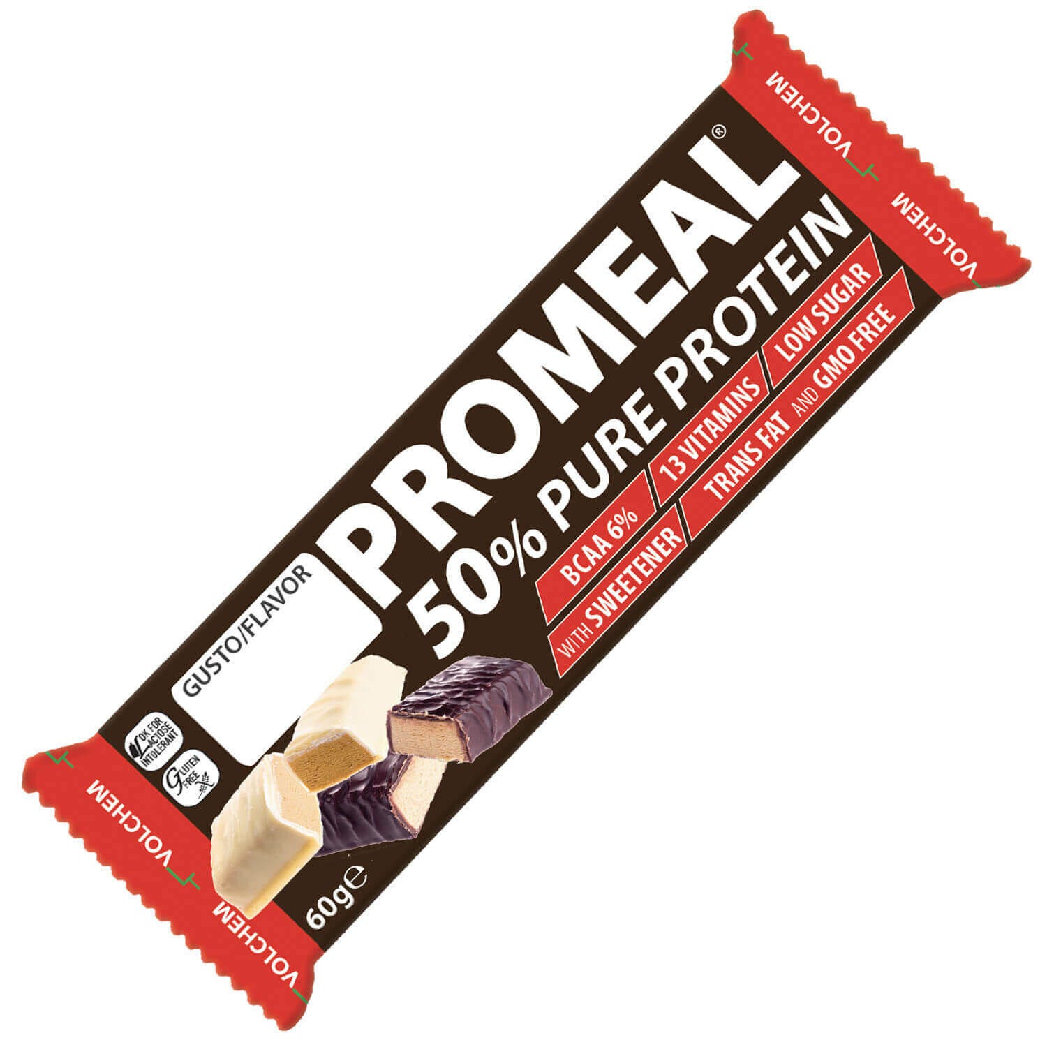 Promeal Protein 50% Gusto Natural (Ricoperta di Cioccolato) 60g-2