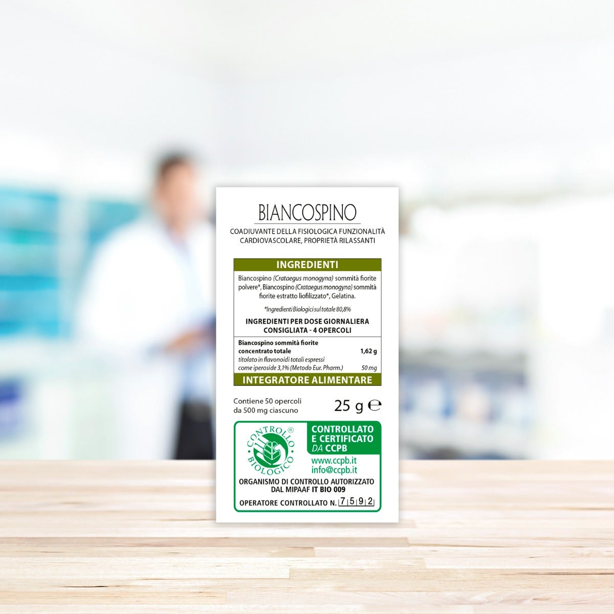 Aboca Biancospino Concentrato Totale 50 Opercoli -7