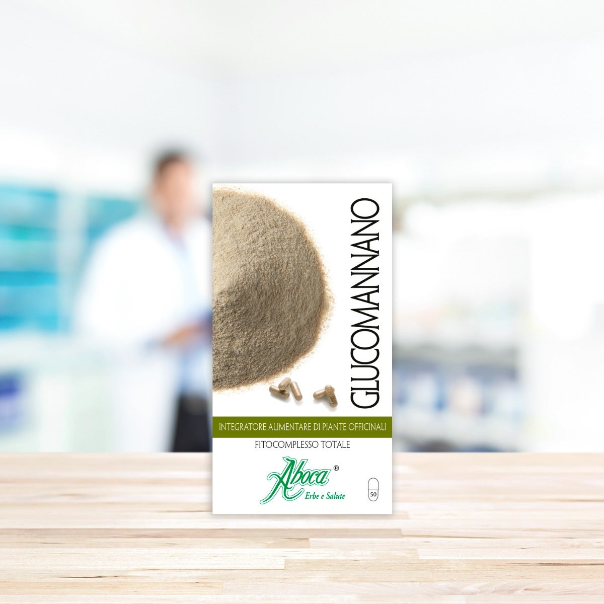 Aboca Glucomannano Fitocomplesso Totale 50 Opercoli-5