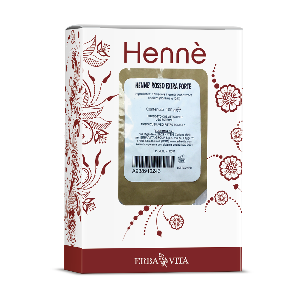 Henne Colorante Capelli Rosso Naturale Extra Forte 100g  - 2