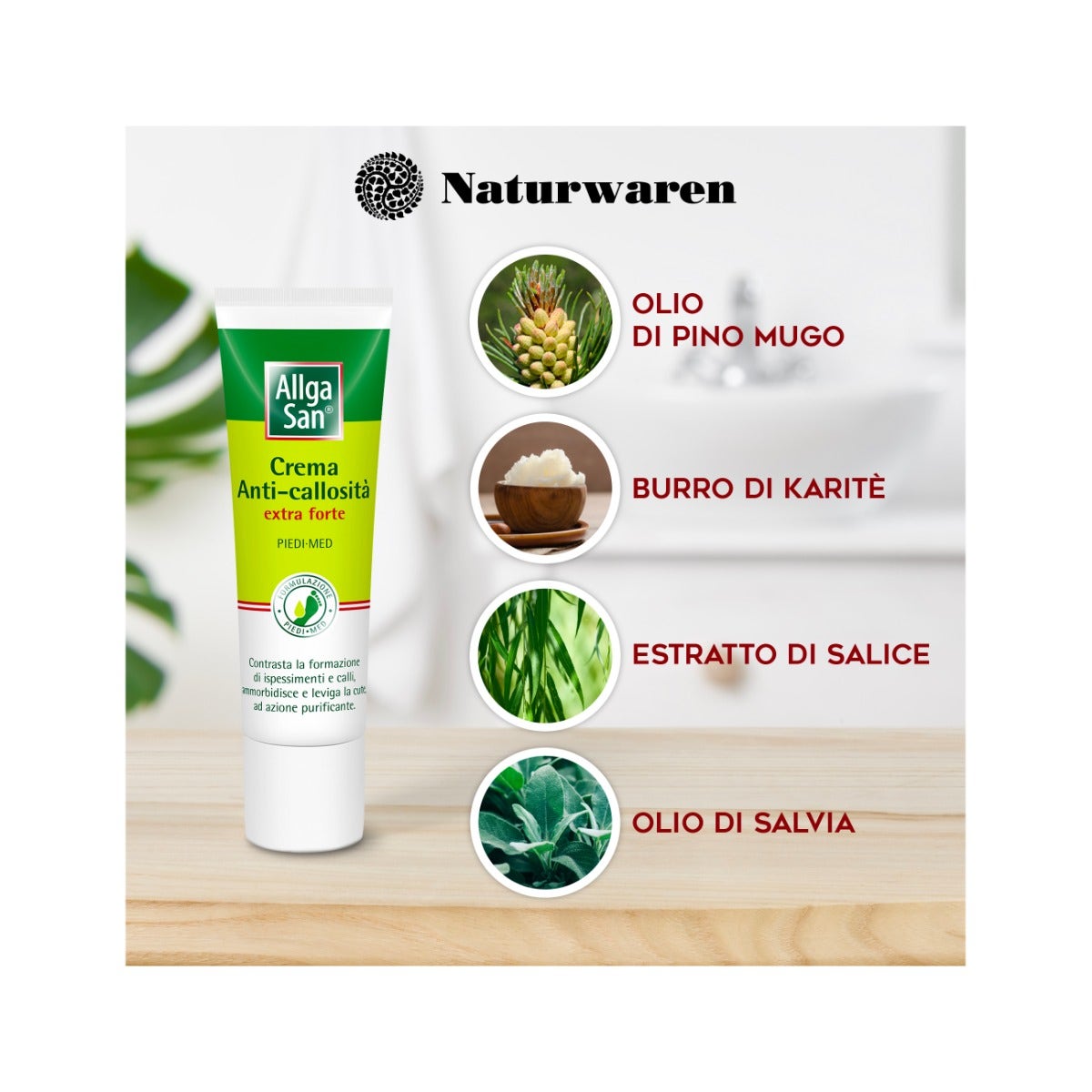Allgasan Crema Riducente Anti-Callosita' Extra Forte 30ml-4