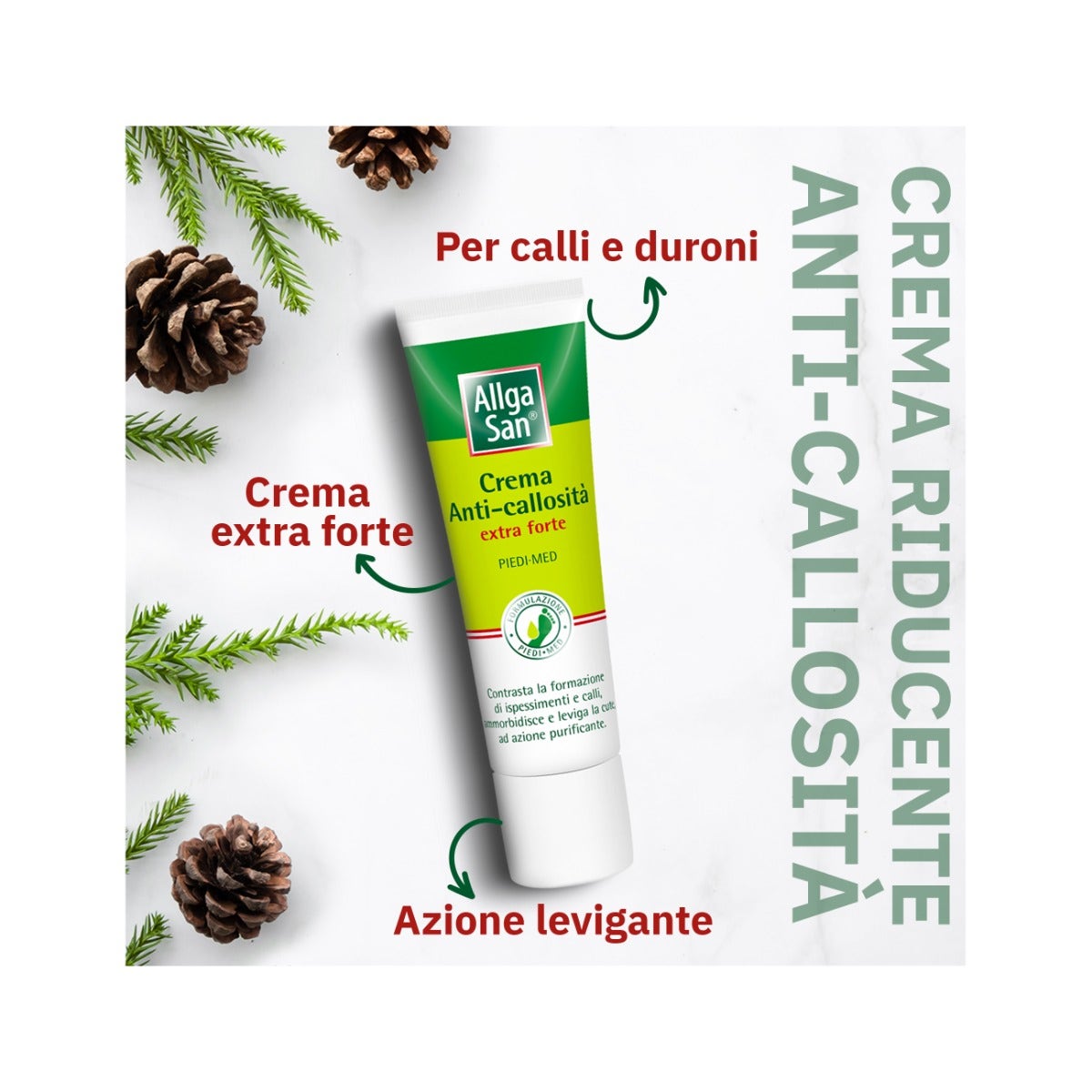 Allgasan Crema Riducente Anti-Callosita' Extra Forte 30ml-5