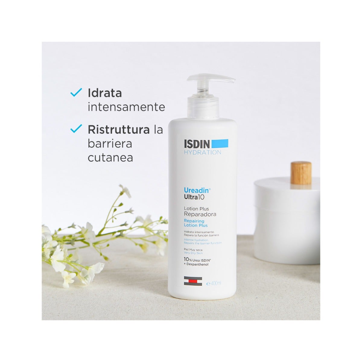 Isdin Ureadin Corpo Ultra 10 Lotion Plus Pelle Secca 400ml-4