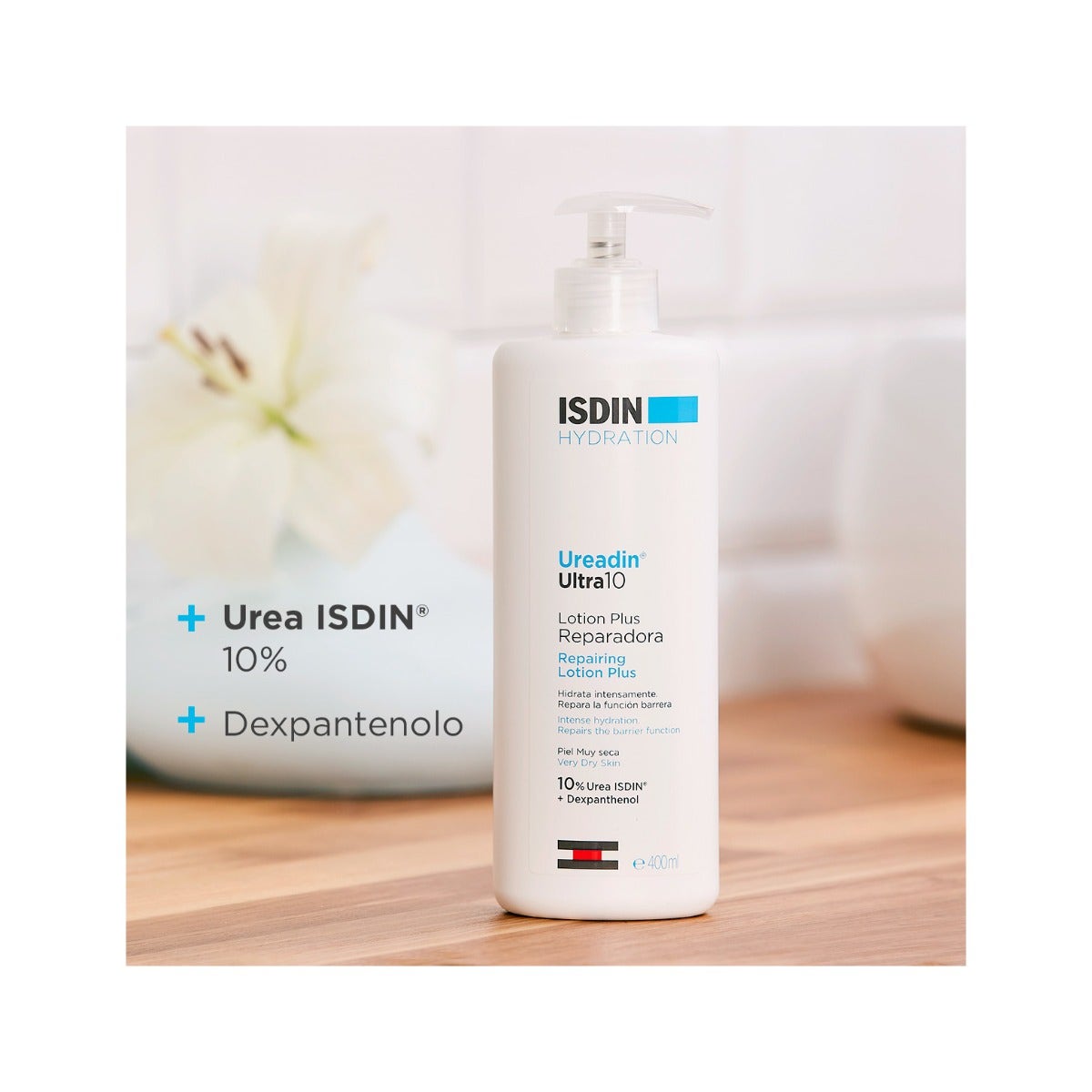 Isdin Ureadin Corpo Ultra 10 Lotion Plus Pelle Secca 400ml-6