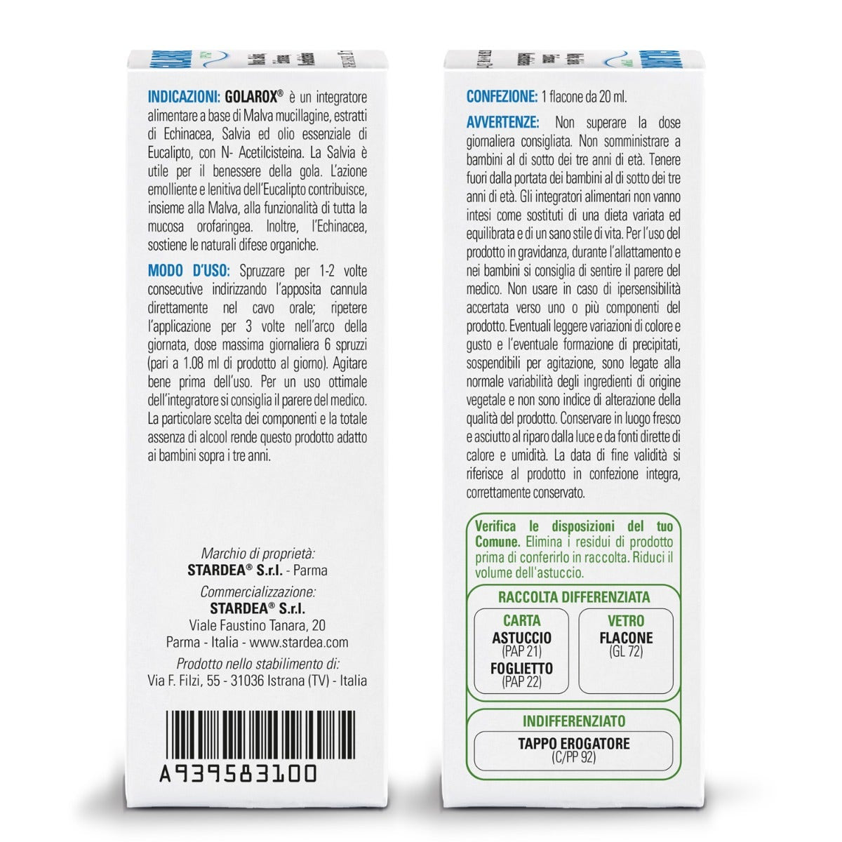 Golarox Flacone Spray 20ml-4
