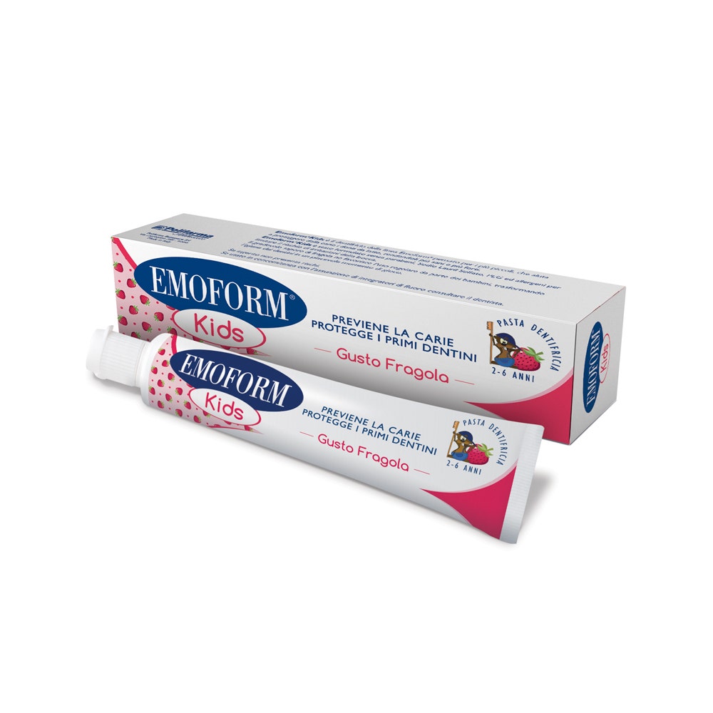 Emoform Kids Dentifricio Gusto Fragola 50ml-3