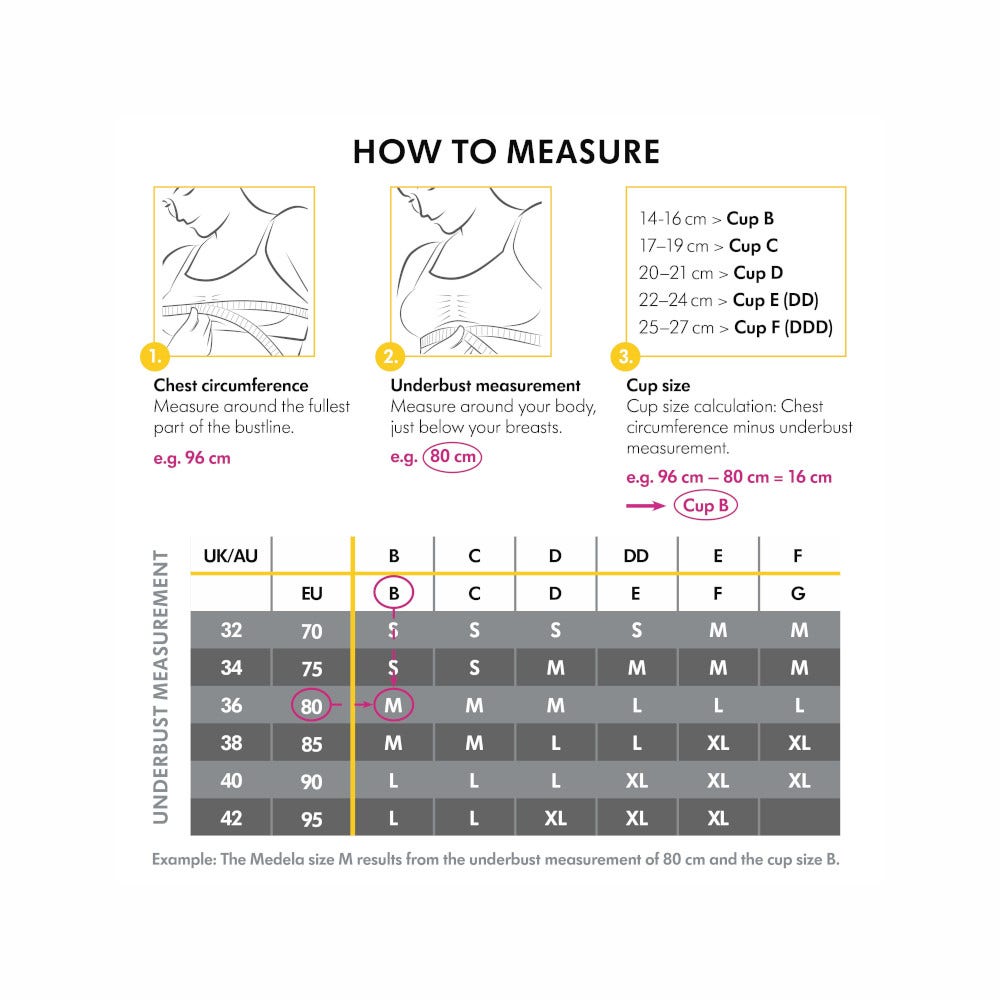 Medela Keep Cool Sleep Reggiseno Gravidanza/Allattamento Colore Bianco Taglia L-3