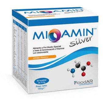 Mioamin Silver 30 Bustine 5,5 g Aroma Arancia-0