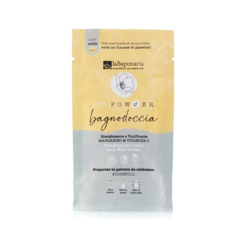 La Saponaria Ecopowder Bagnodoccia In Polvere Mandarino&Vitamina C 25g-2