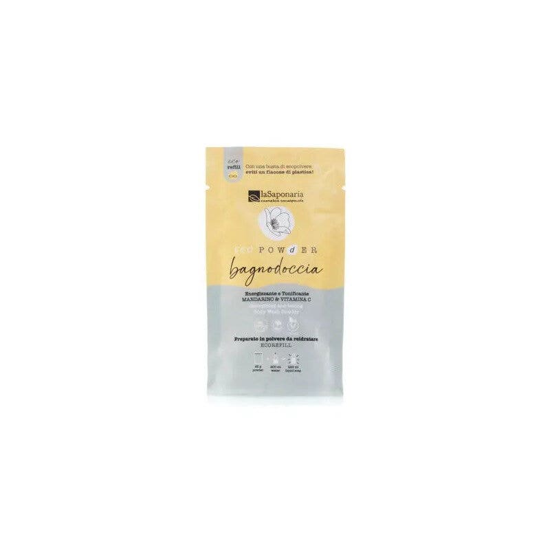 La Saponaria Ecopowder Bagnodoccia In Polvere Mandarino&Vitamina C 25g-1