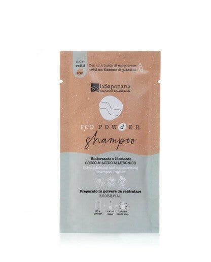 La Saponaria Shampoo In Polvere Cocco&Acido Ialuronico 25g-3