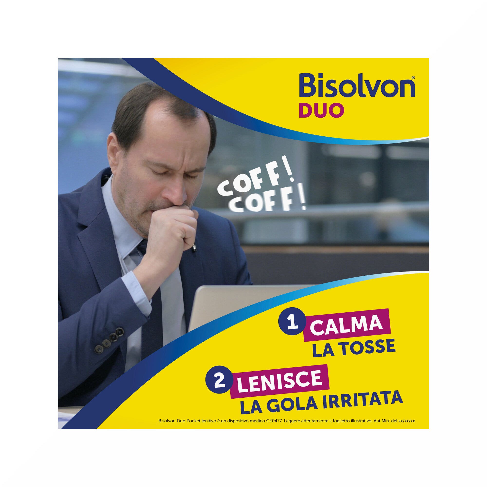 Bisolvon Duo Pocket Lenitivo Sciroppo in Bustina Contro Tosse e Gola Irritata, Adulti Bambini, 12 Bustine Monodose-18