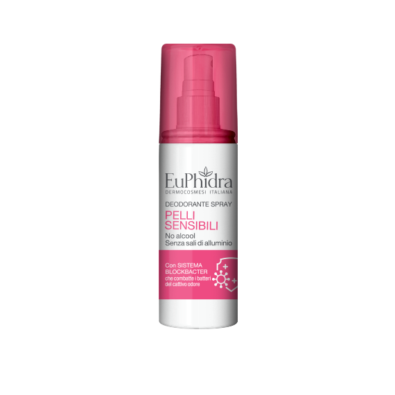 Euphidra Deodorante Spray Pelli Sensibili 100ml-1