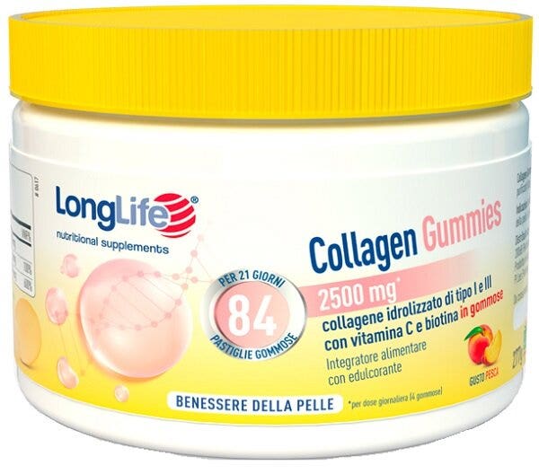LongLife Collagen Gummies 60 Gommose-1