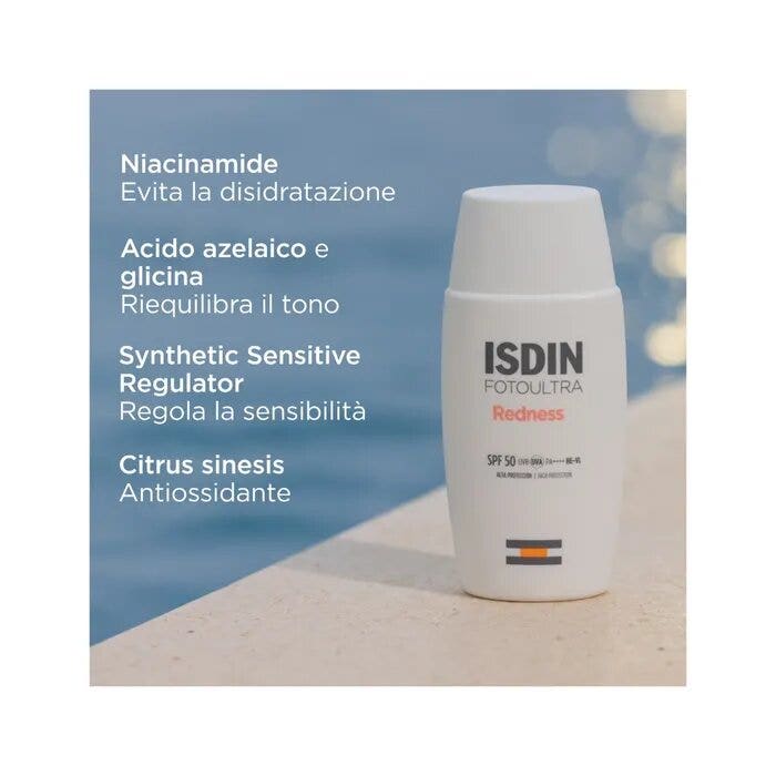 Isdin Foto Ultra Redness  SPF50 Fotoprotezione Viso 50ml-13