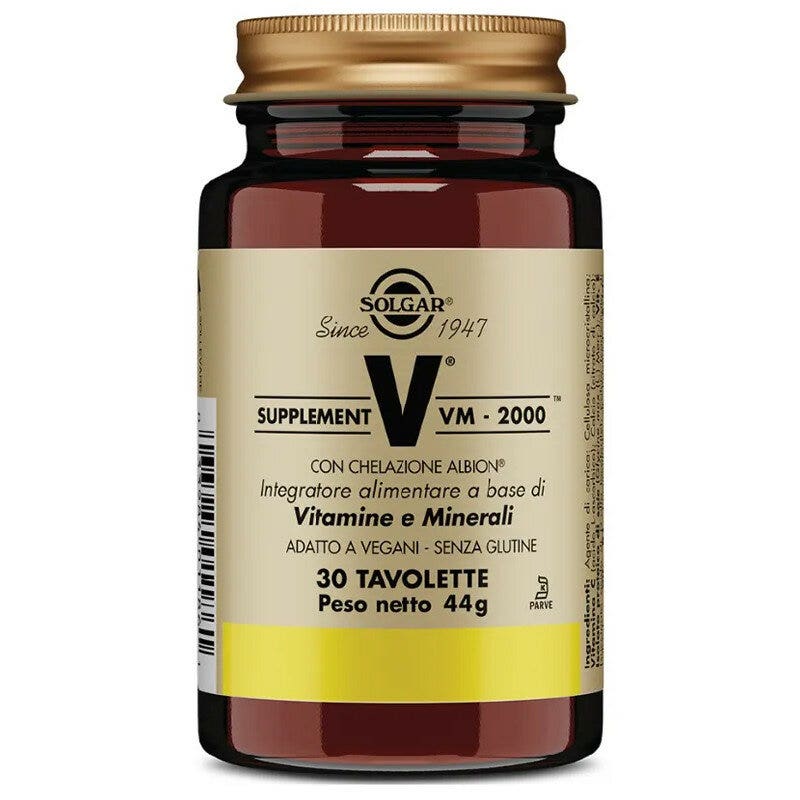 Solgar Supplement Vm 2000 30 Tavolette-1
