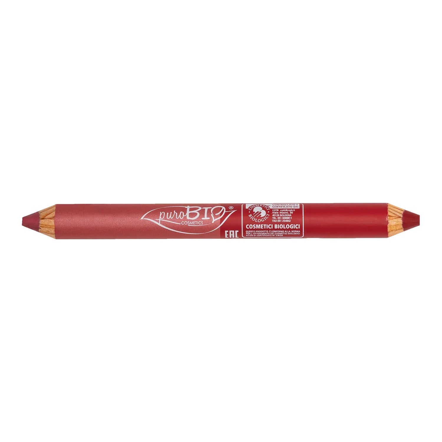 Purobio Matitone Duo Labbra Day E Night Rosa Corallo Rosso Ciliegia 4,2g  - 1