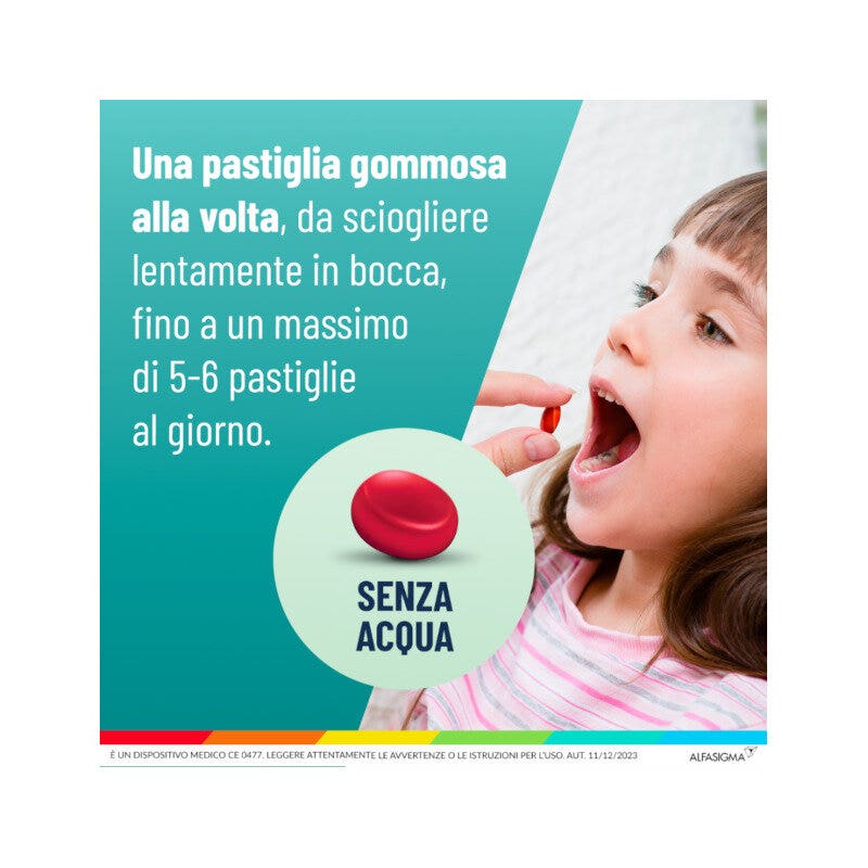 Neoborocillina Gola Junior 15 Pastiglie Fragola-14