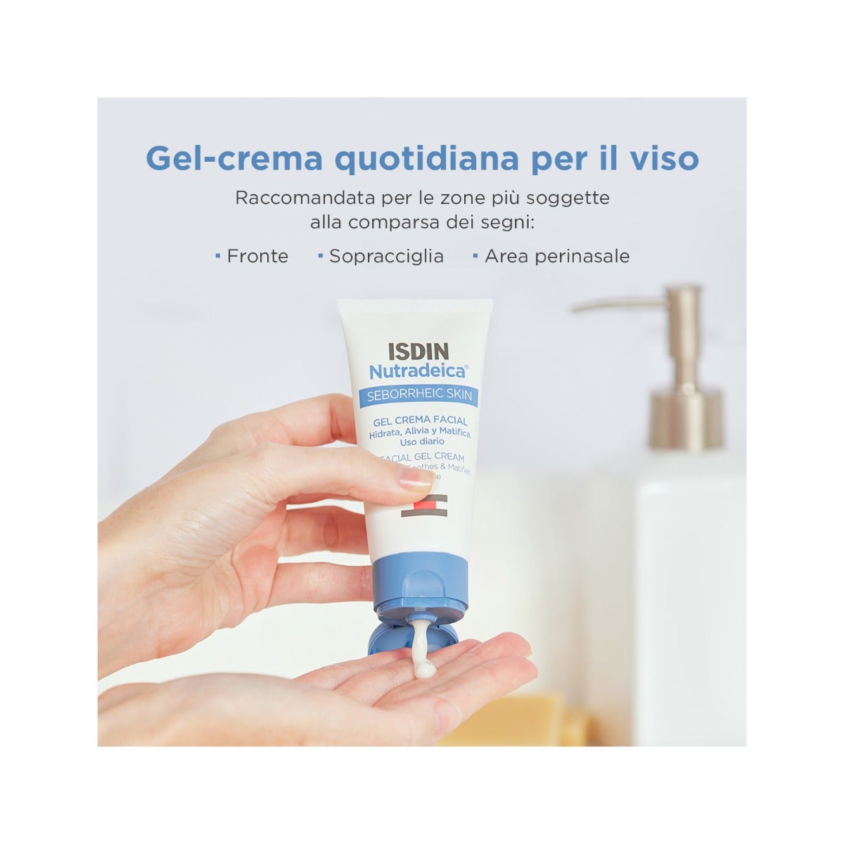 Isdin Nutradeica Gel Crema Viso Pelle Seborroica 50ml-7