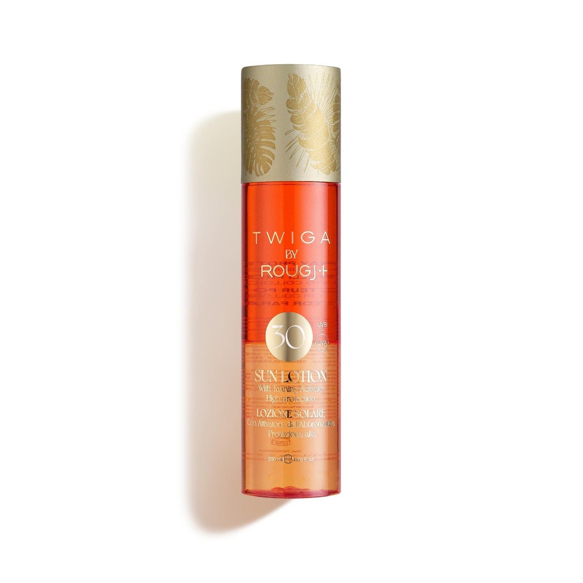 Twiga By Rougj Solare Bifasico Con Attivatore Di Melanina E Oro Colloidale 200ml SPF30-2